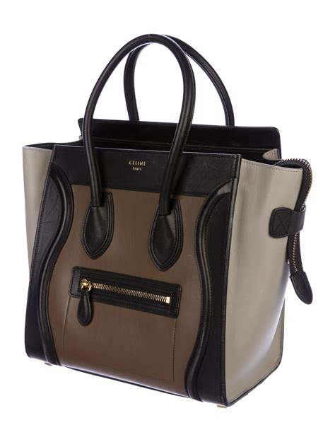 should i buy celine micro or mini|celine luggage tote size.